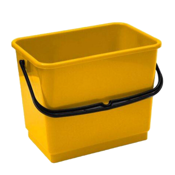 FI0000SE0104C Wiadro 4 L plastikowe z uchwytem i podziałką – do sprzątania i wózków serwisowych