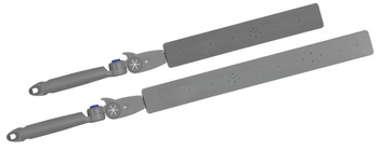 FI2440U Filmop Snake Holder – gumowy uchwyt z klipsami i gwintem do Flatty/Snake z plastikową rączką, 40cm