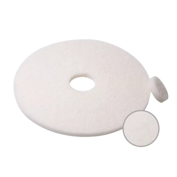 MA9WH Pad czyszczący 9" biały – do polerowania posadzek