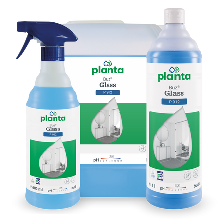 P912 Planta Buz Glass Ekologiczny, gotowy do użycia środek do czyszczenia szkła i powierzchni 10l