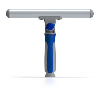 SFI9442 Stelaż do zmywaka 35cm – aluminiowy, obrotowy uchwyt przegubowy do mopa okiennego (Uni-Connect, 35 cm) na kij aluminiowy FI9