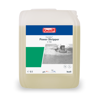 S708 Buzil Corridor Power Stripper Wysokowydajny uniwersalny środek do gruntownego czyszczenia 5l PROMOCJA