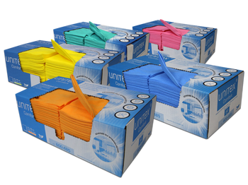 NOV600-485 Ścierka gospodarcza UNITEX uniwersalna ściereczka kolorowa (mix kolorów)