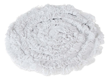 FI6042 Dwustronny mop pad bawełniany typu bonnet 13" ø 33 cm – do polerowania i prania wykładzin