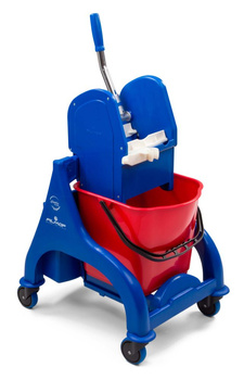 ORION - plastikowy wózek jednokomorowy 15 l z wyciskarką Regular - Filmop 7961A