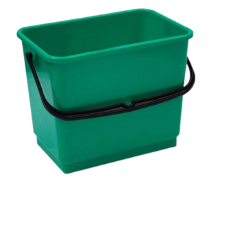 FI0000SE0104F Wiadro 4 L plastikowe z uchwytem i podziałką – do sprzątania i wózków serwisowych