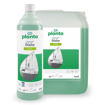 P941 Planta Vamat Dishy Ekologiczny płyn do mycia naczyń i neutralny środek czyszczący 10l